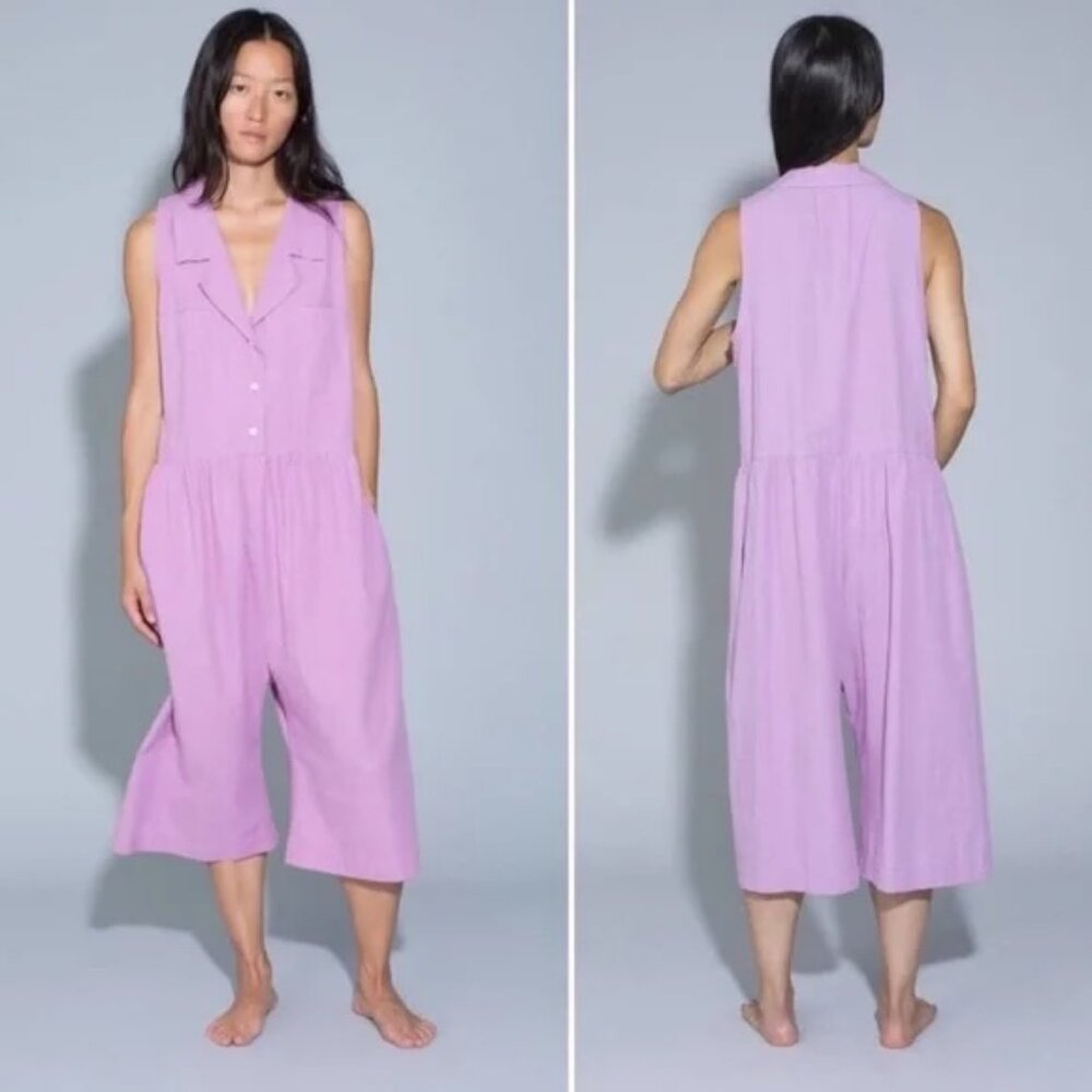 Ilana Kohn Violet jumpsuit, grape, medium